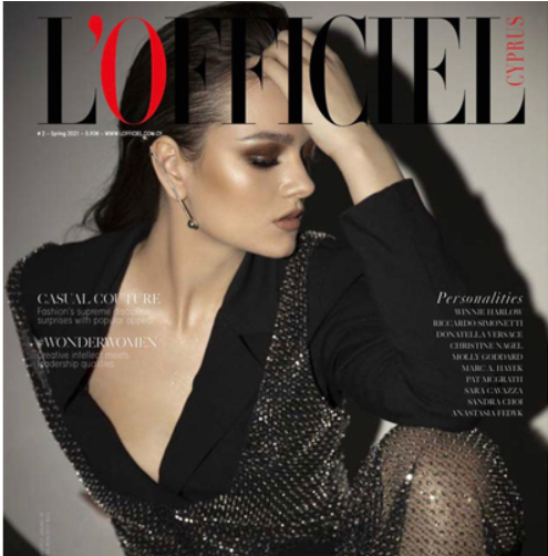 Katy Corso in L`officiel Cyprus, April 2021